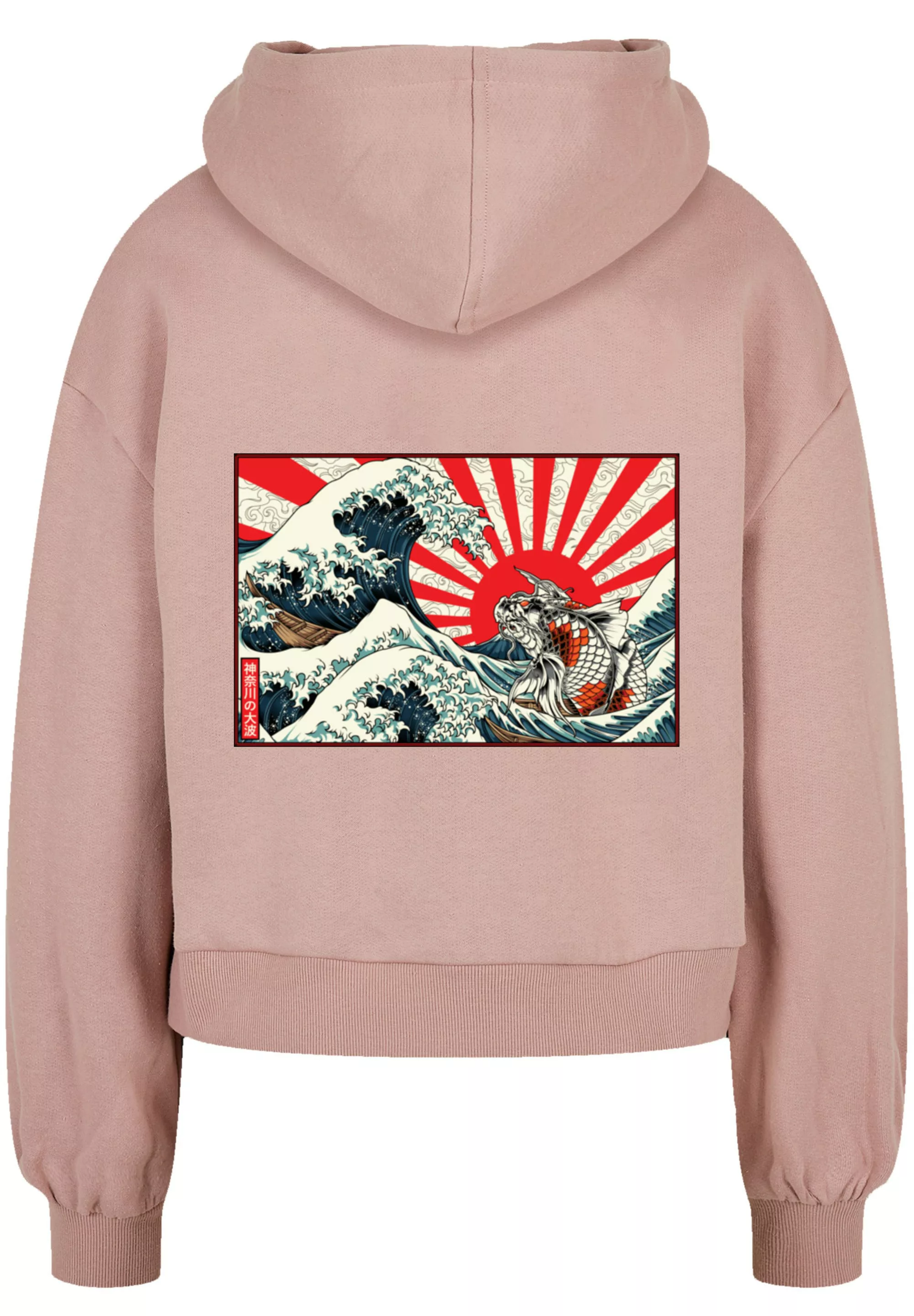 F4NT4STIC Kapuzenpullover "Kanagawa Welle Japan", Print günstig online kaufen