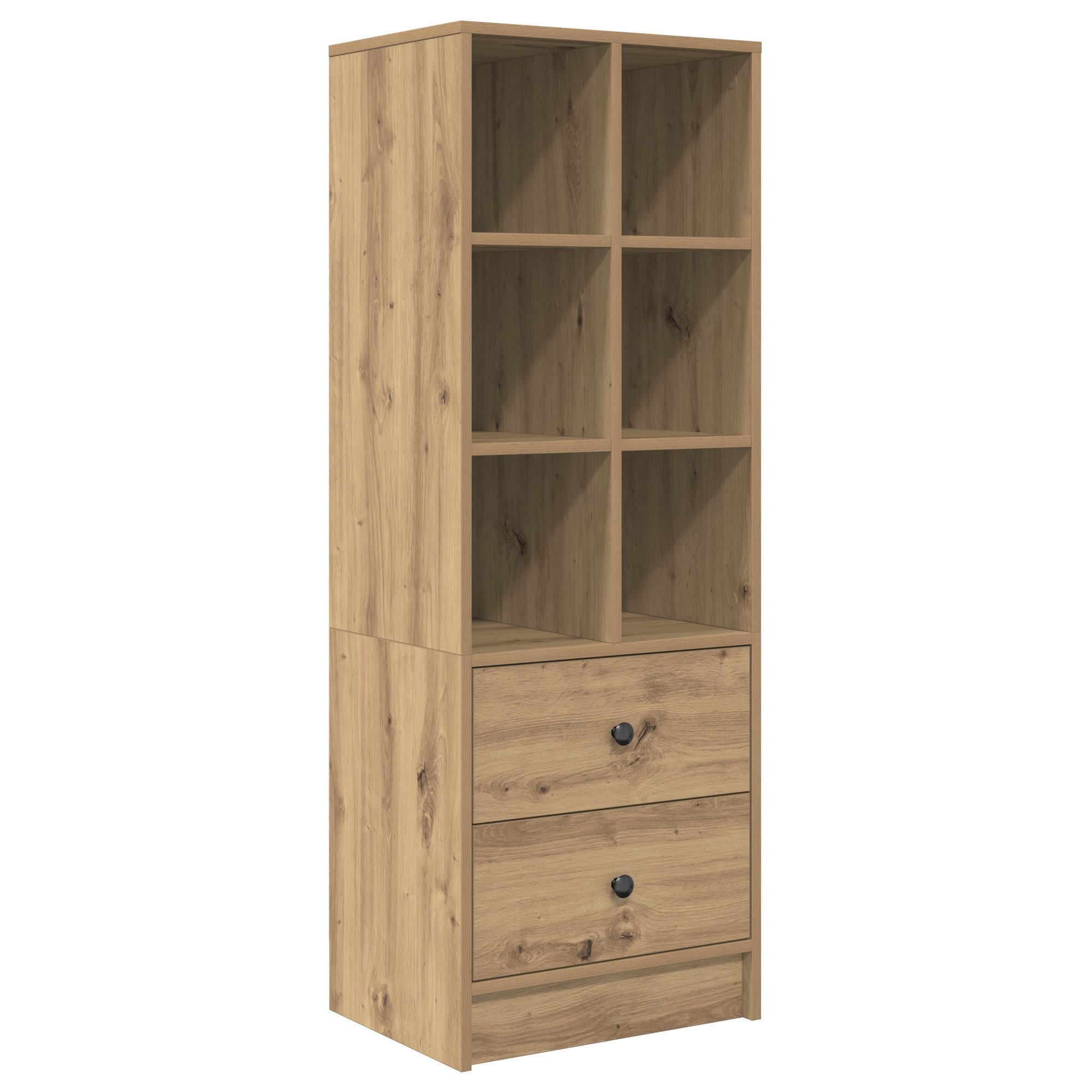vidaXL Sideboard Eichenregal Eiche Massivholz Mittel günstig online kaufen