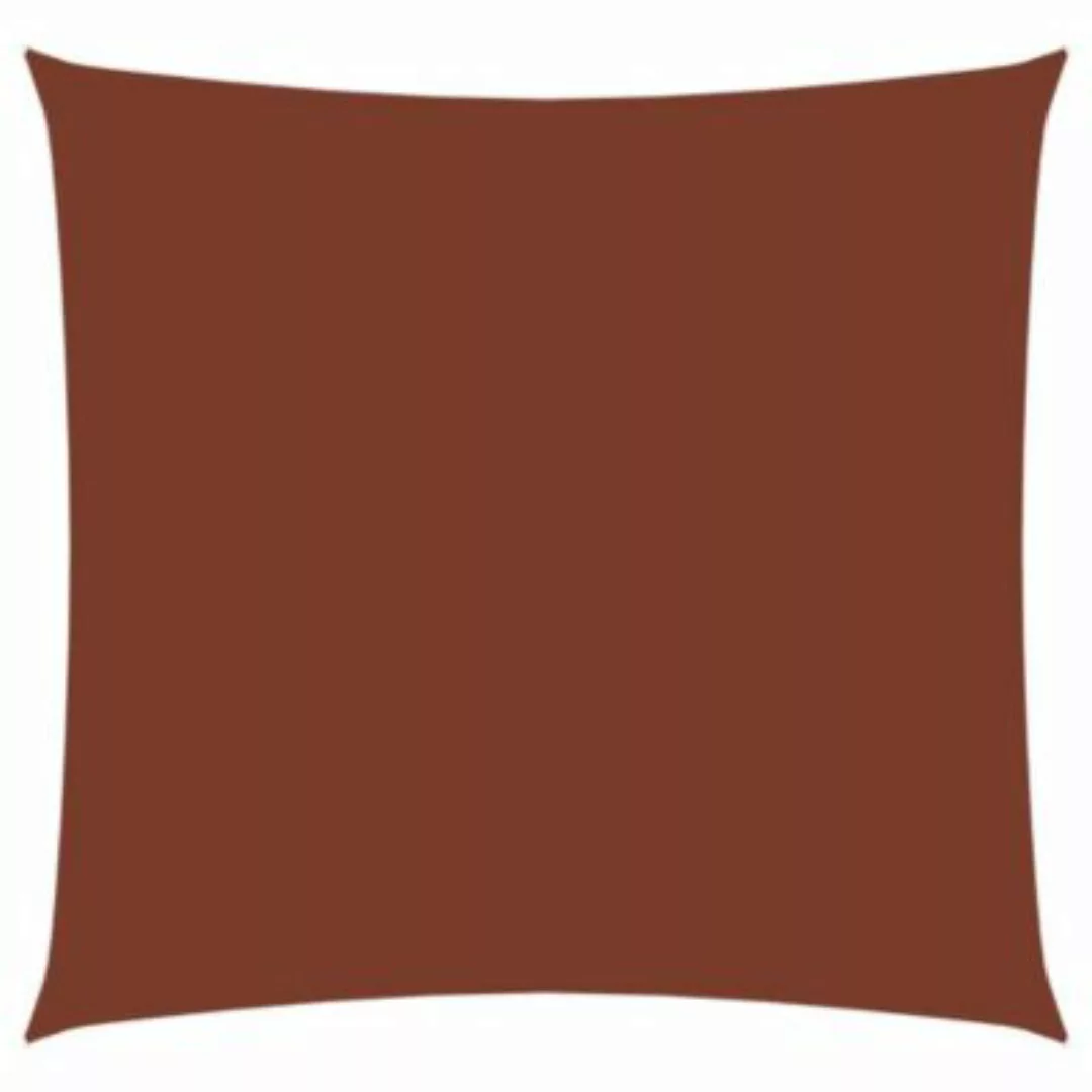 vidaXL Sonnensegel Oxford-Gewebe Quadratisch 7x7 m Terracotta-Rot Sonnenseg günstig online kaufen