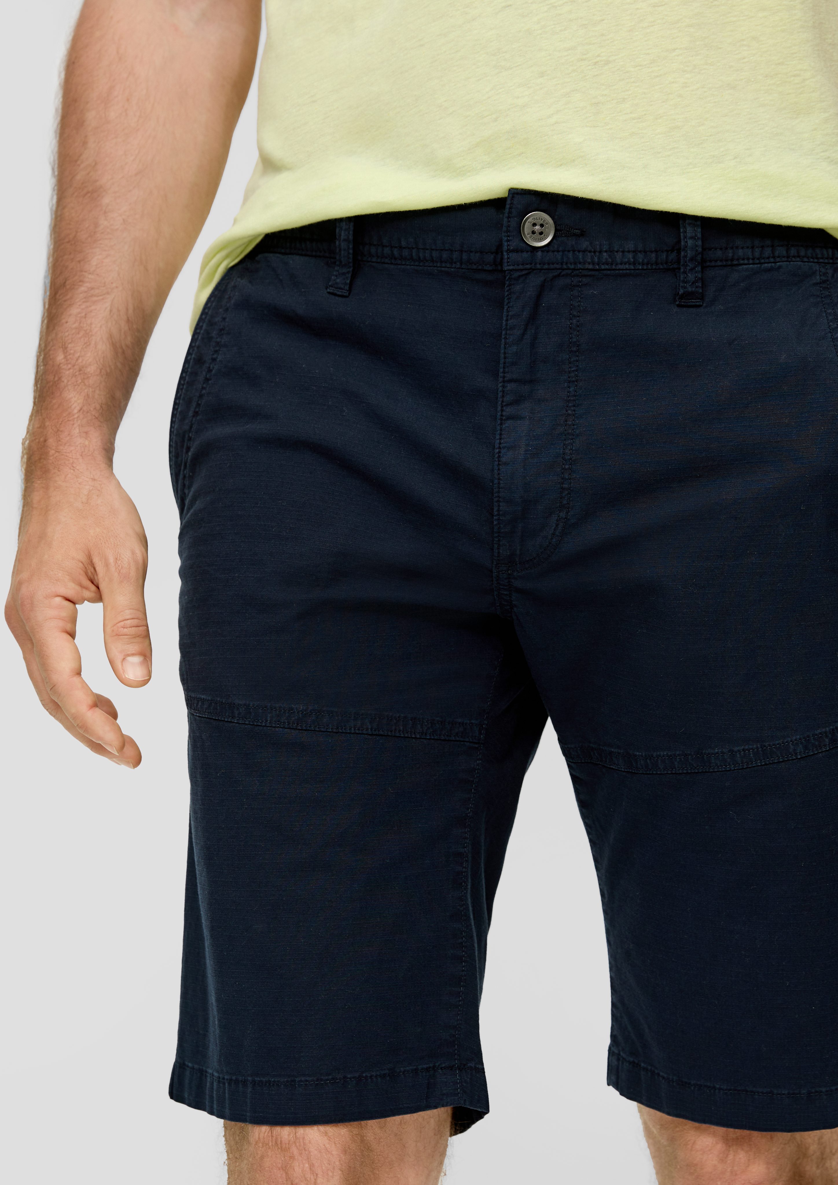 s.Oliver Bermudas Chino-Shorts aus Baumwollstretch mit günstig online kaufen