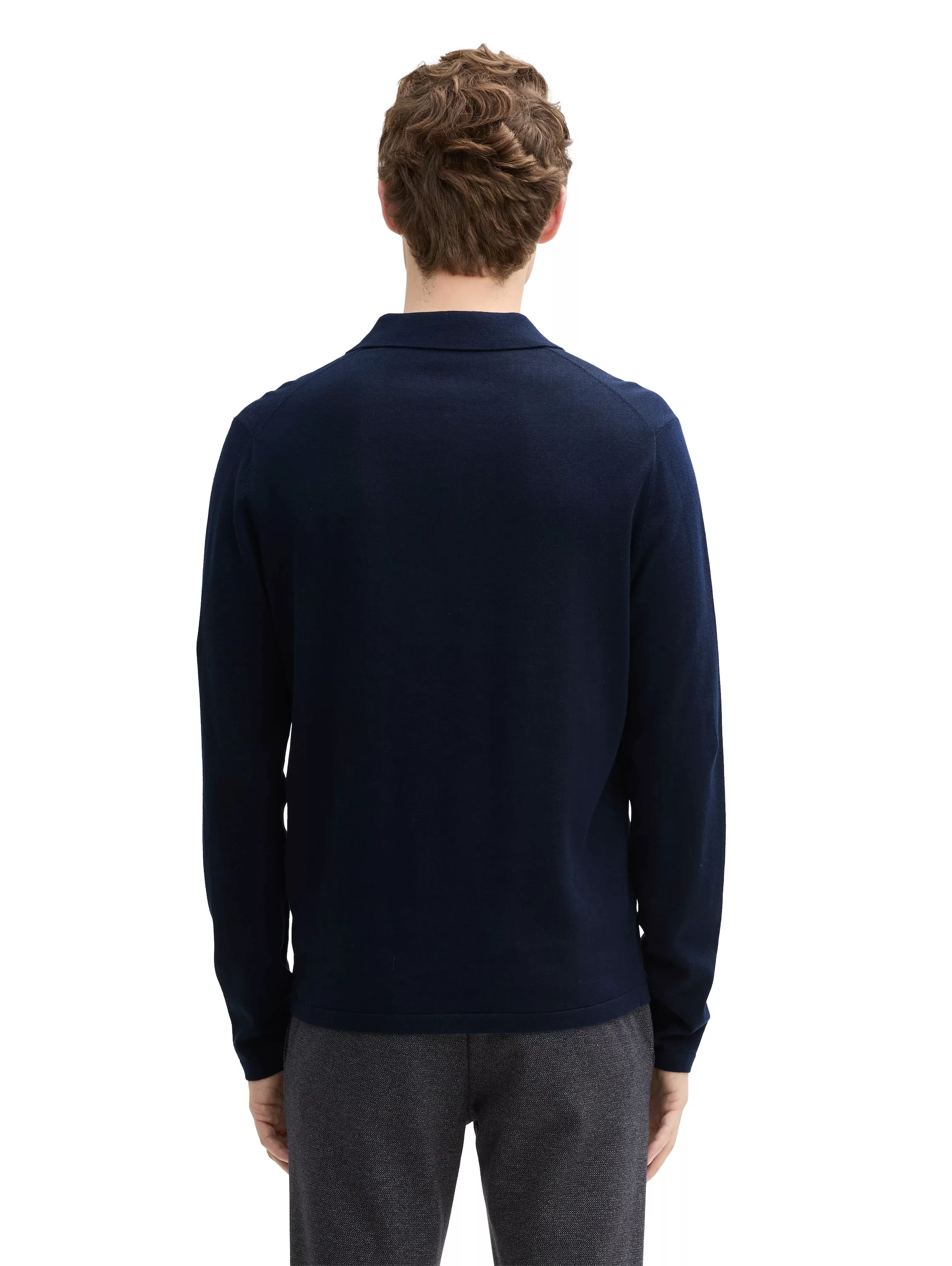 TOM TAILOR Polokragenpullover, mit Seide günstig online kaufen