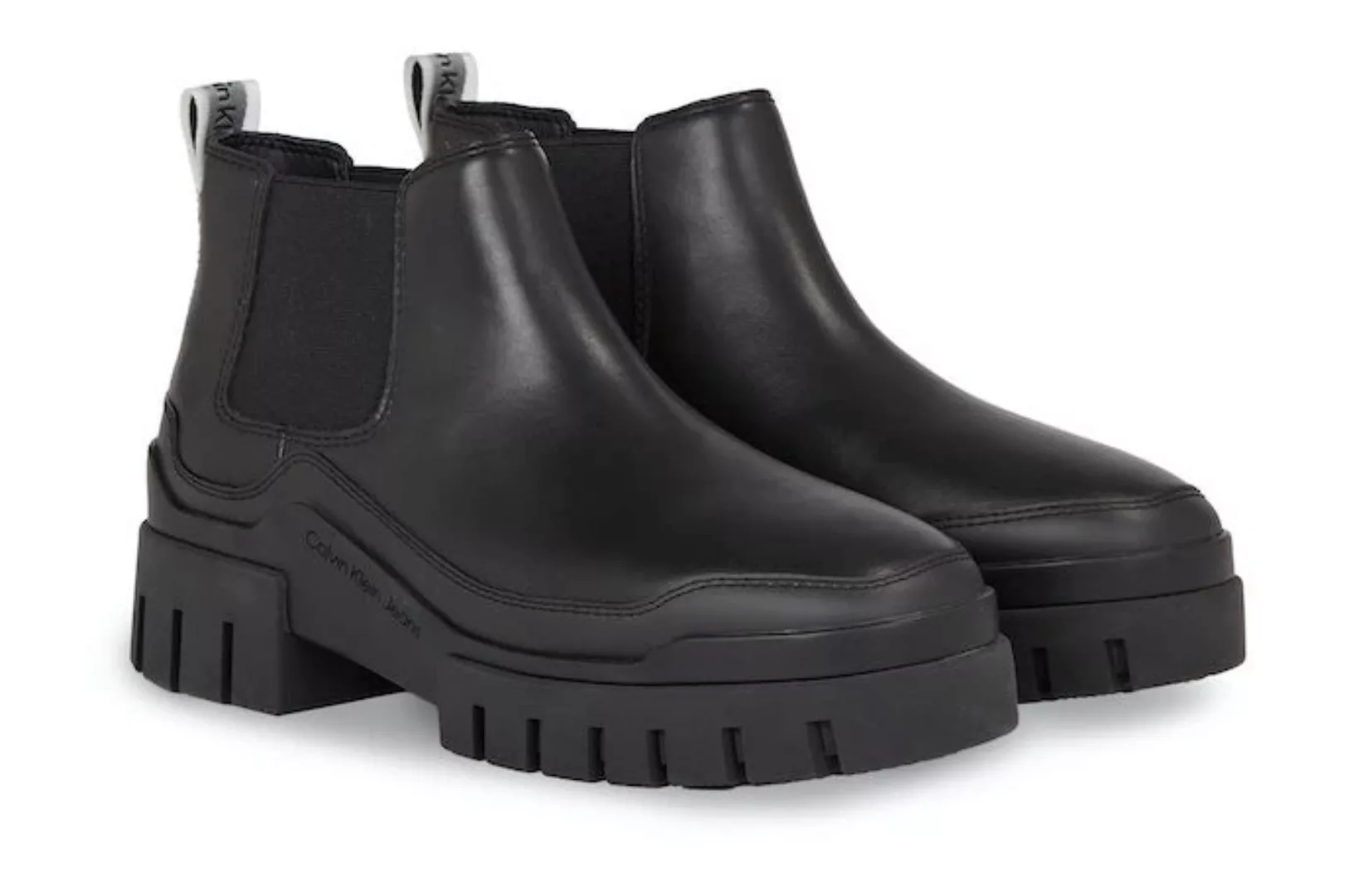 Calvin Klein Jeans Chelseaboots "COM BOOT LOW CHELSEA LTH IN LUM" günstig online kaufen