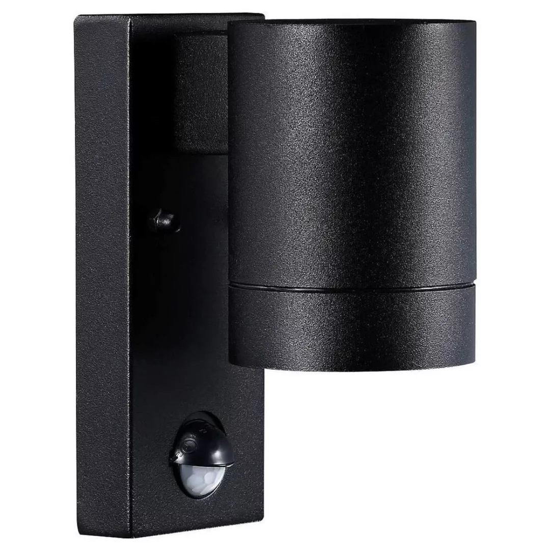Außenwandleuchte Tin Maxi Sensor, schwarz günstig online kaufen