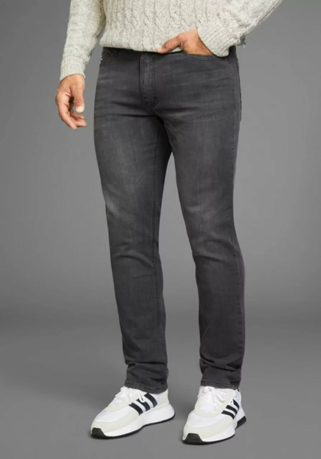 H.I.S Straight-Jeans DIX gerade Beinform, niedrige Leibhöhe, Used-Waschung günstig online kaufen