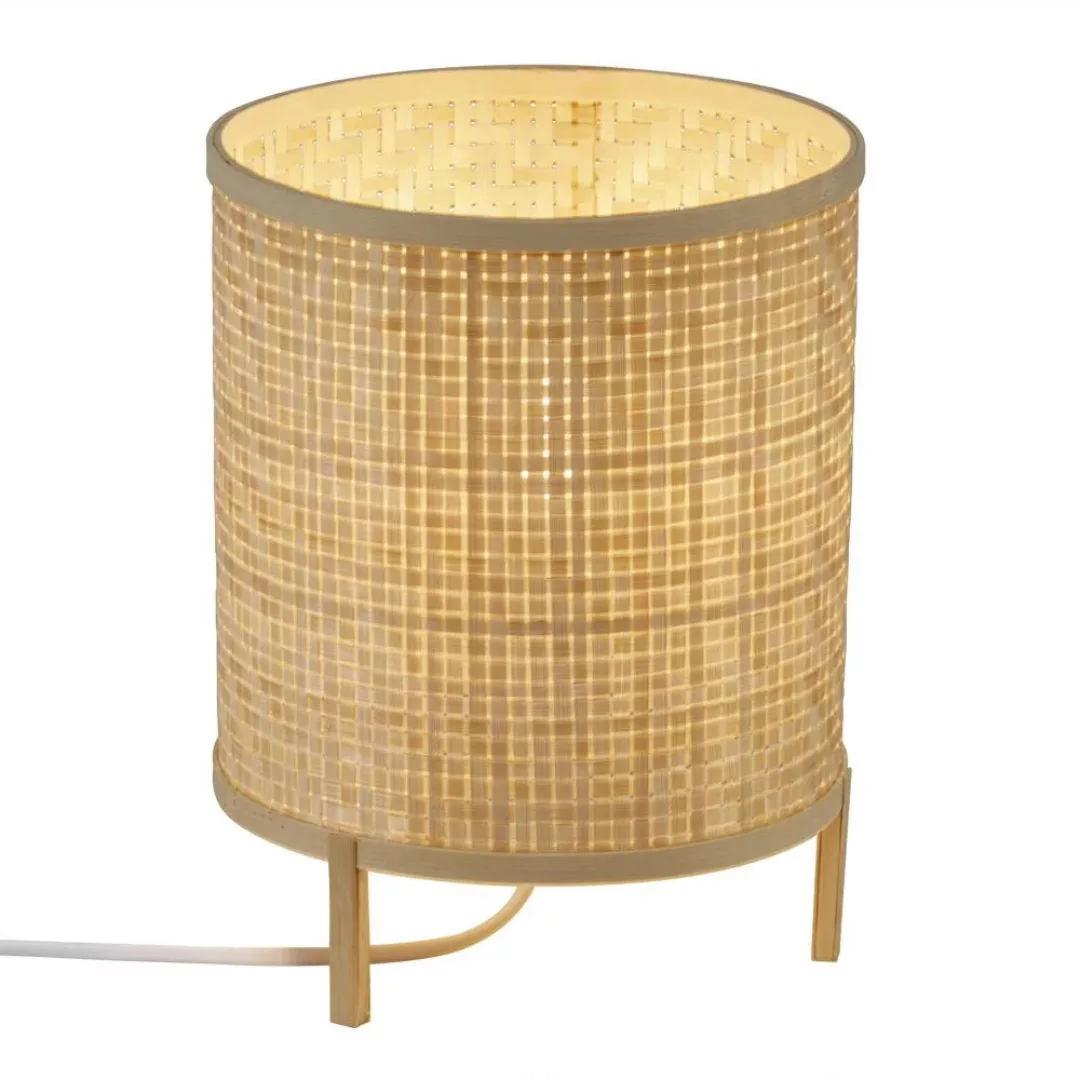 Tischleuchte Trinidad aus natürlichem Bambus günstig online kaufen