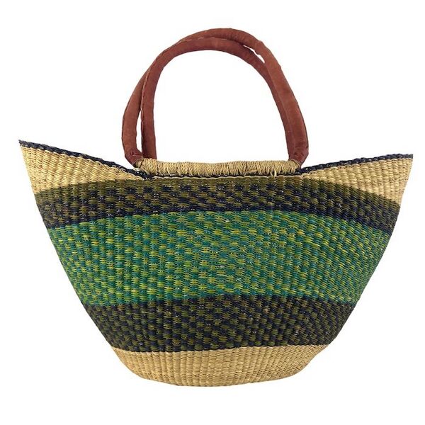 Bolga Bag - Handtasche - Korbtasche - Strandtasche - 40x48cm günstig online kaufen