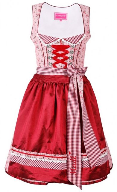 Krüger Madl Dirndl Krüger MADL Dirndl Top Madl - Rot 50cm günstig online kaufen