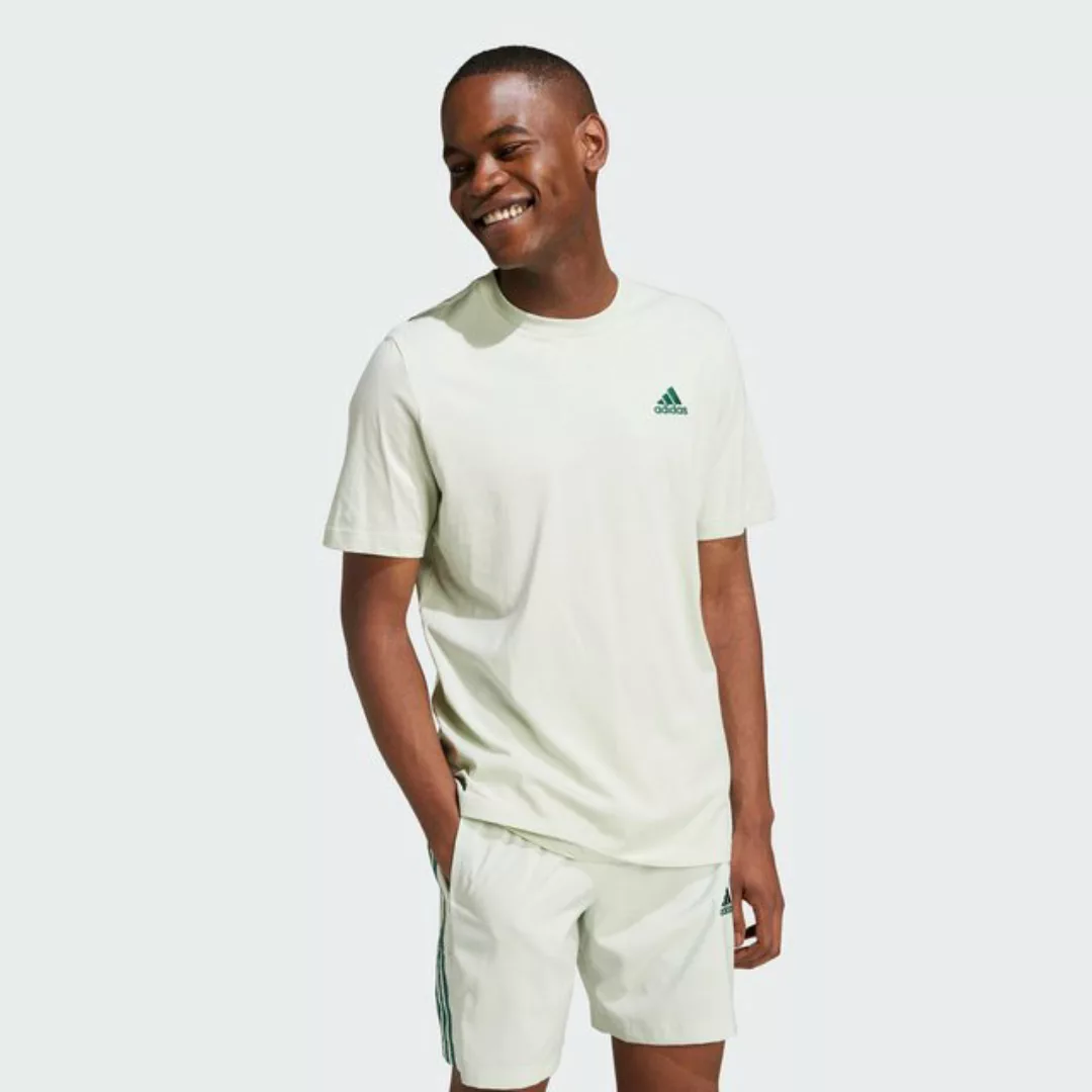 adidas Sportswear T-Shirt ESSENTIALS SINGLE JERSEY EMBROIDERED SMALL LOGO günstig online kaufen