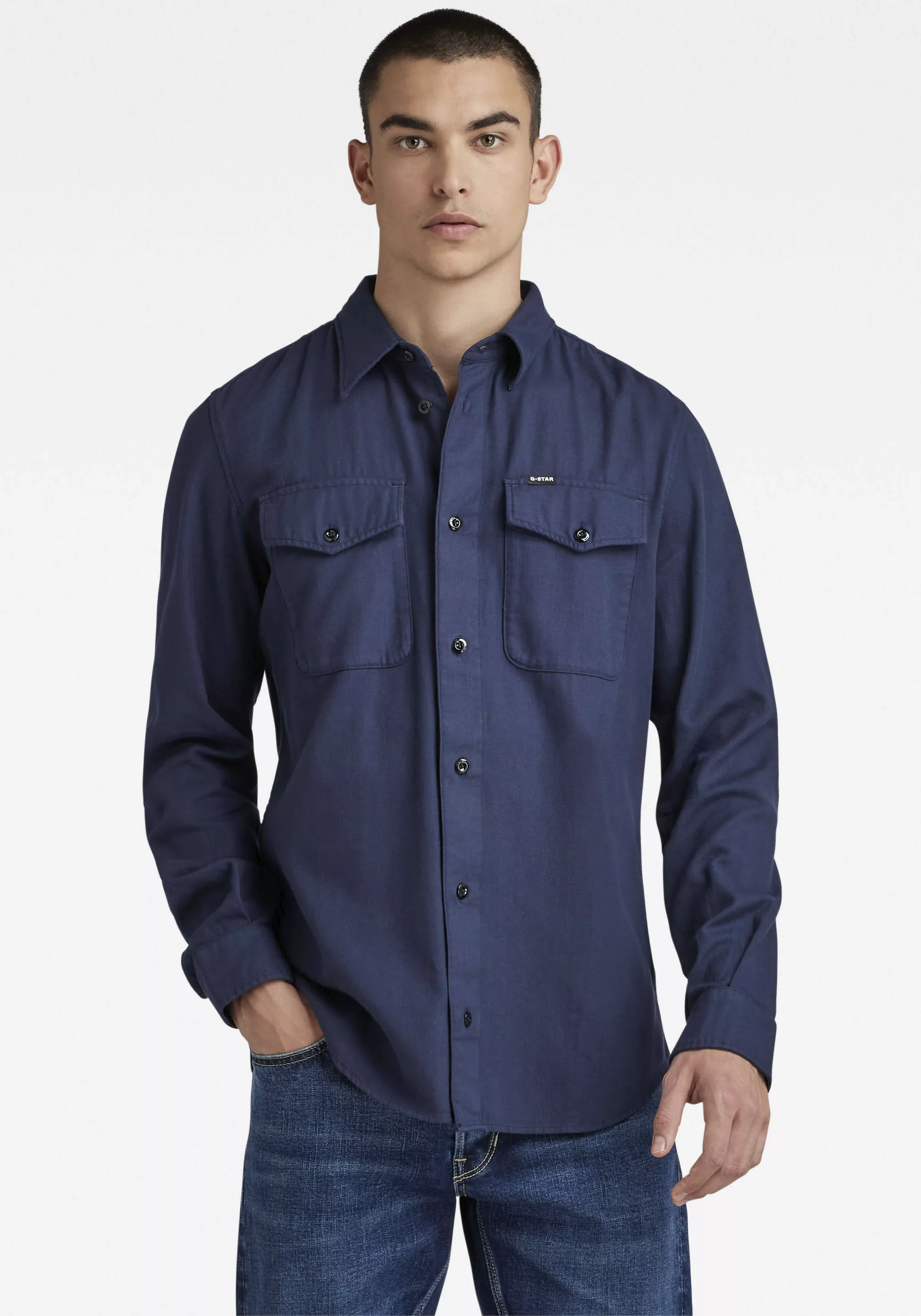 G-Star RAW Jeanshemd Marine Slim günstig online kaufen