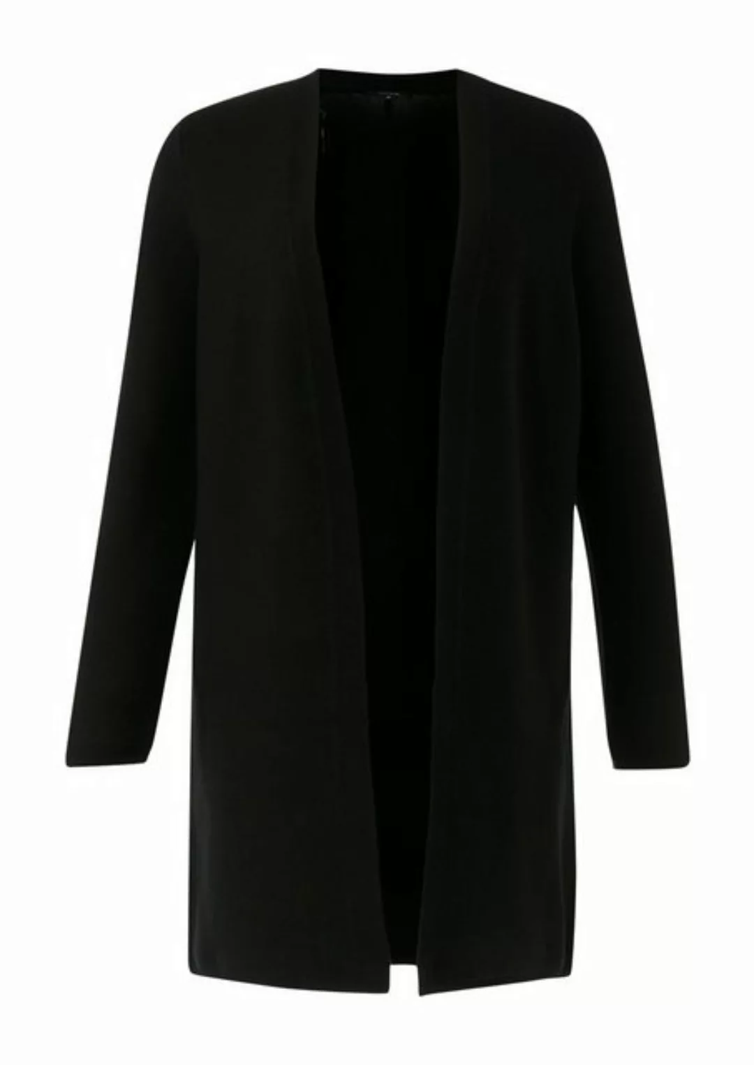 Comma Strickjacke Long-Cardigan ohne Verschluss günstig online kaufen