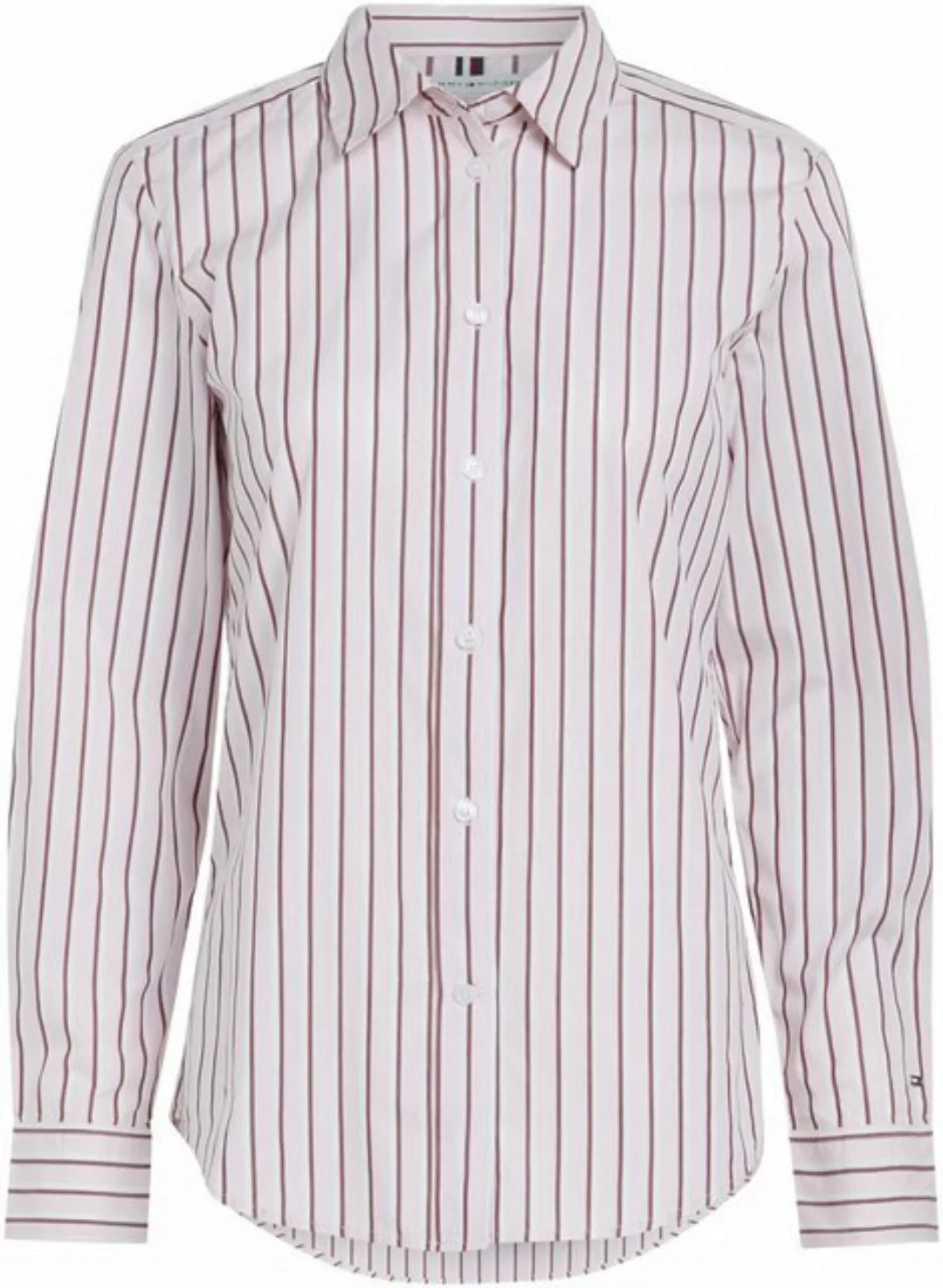 Tommy Hilfiger Hemdbluse RWB REGULAR SHIRT LS im modischem Streifendessin günstig online kaufen