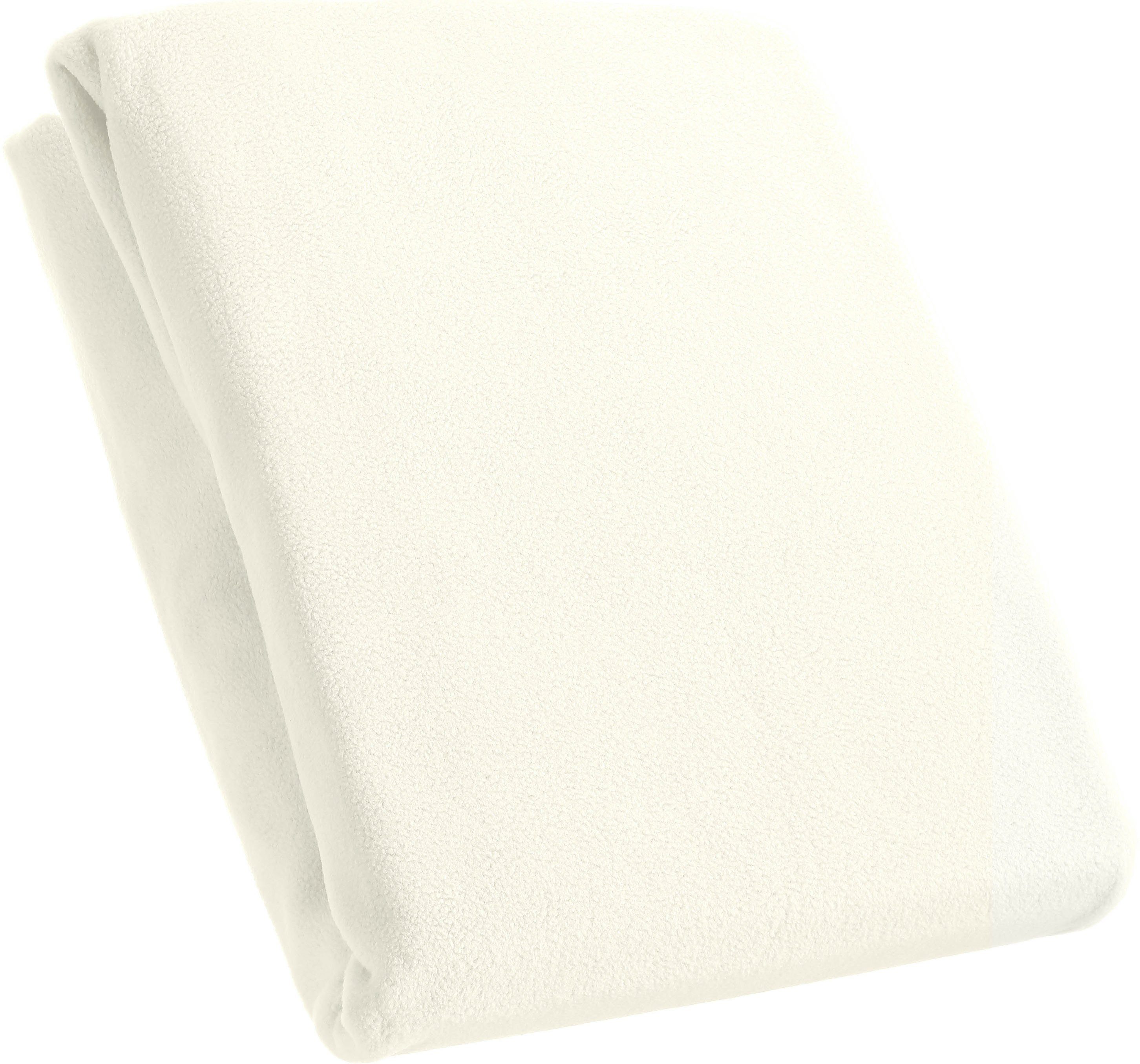 KUM Spannbettlaken Mikrofaser-Fleece Spannbetttuch, Microfaser-Fleece, Gumm günstig online kaufen