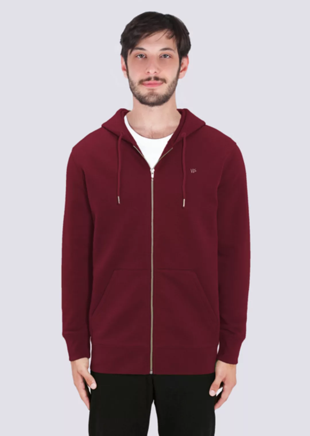 Save a Whale, Herren Zipper Hoodie Aus Bio-baumwolle Mit Print Wal günstig online kaufen