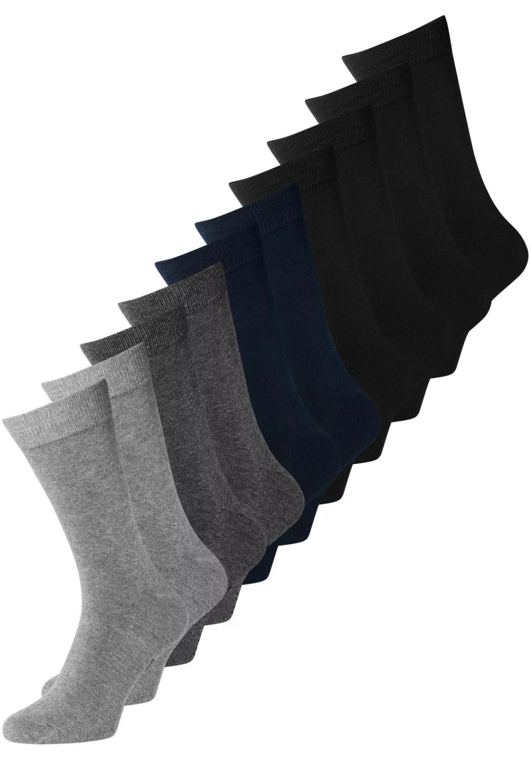 Jack & Jones Herren Socken JACJENS 10er Pack günstig online kaufen