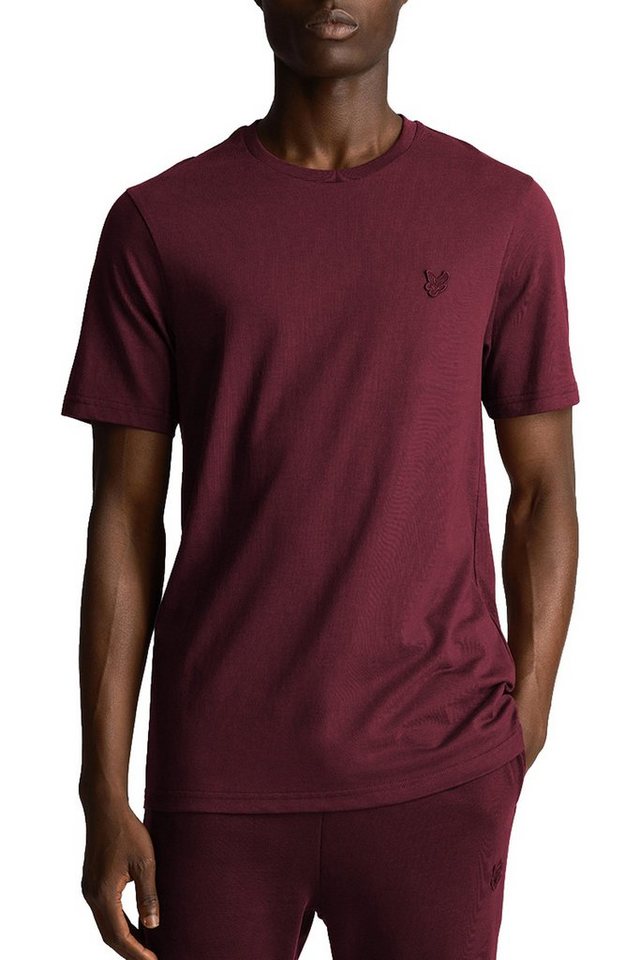 Lyle & Scott T-Shirt Aus 100% Baumwolle Gerader Schnitt günstig online kaufen