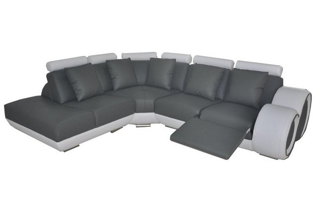 Xlmoebel Sofa Ledersofa mit Ottomane und Polsterung im L-Form-Design für da günstig online kaufen