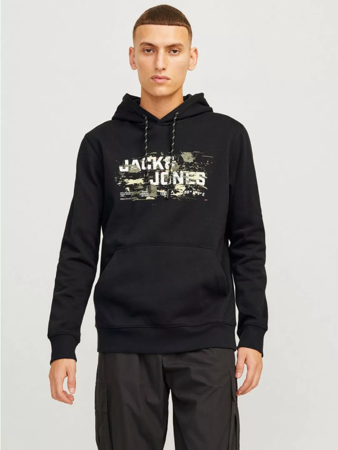 Jack & Jones Kapuzensweatshirt JCOOUTDOOR LOGO SWEAT HOOD SN günstig online kaufen