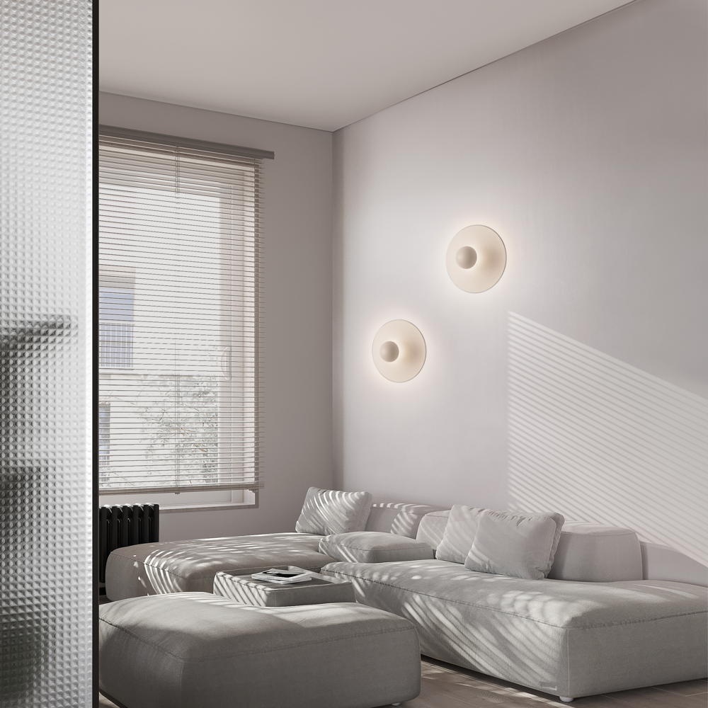 LED Wandleuchte Edem in Beige 9W 315lm günstig online kaufen