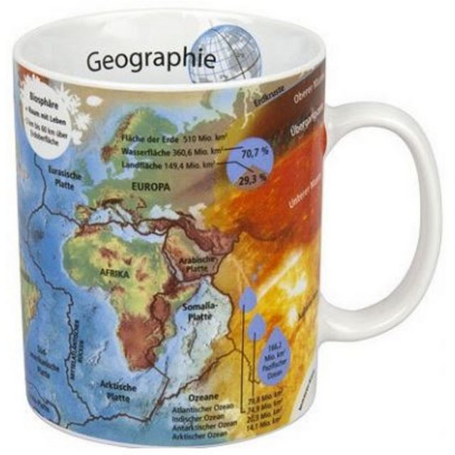 Könitz Teleskop Könitz Tasse Wissensbecher Geografie günstig online kaufen