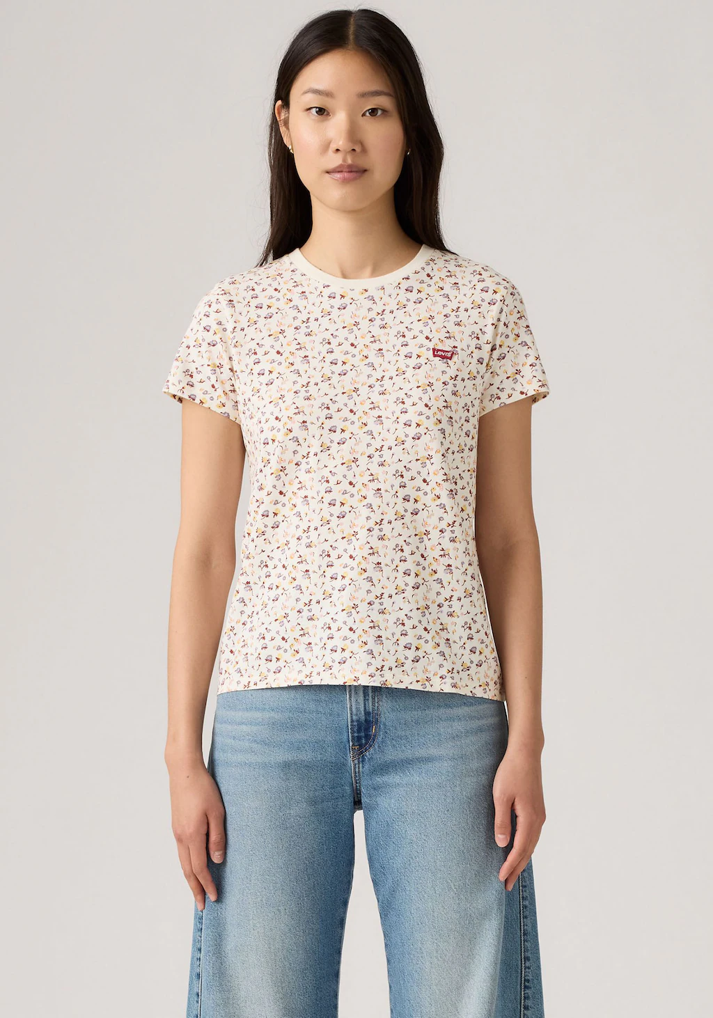 Levis T-Shirt "PERFECT TEE", mit All-Over Print günstig online kaufen