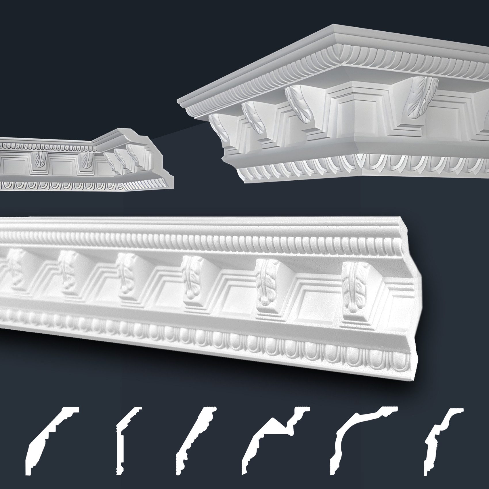 marbet design Stuckleiste B-22, Max Paket günstig online kaufen