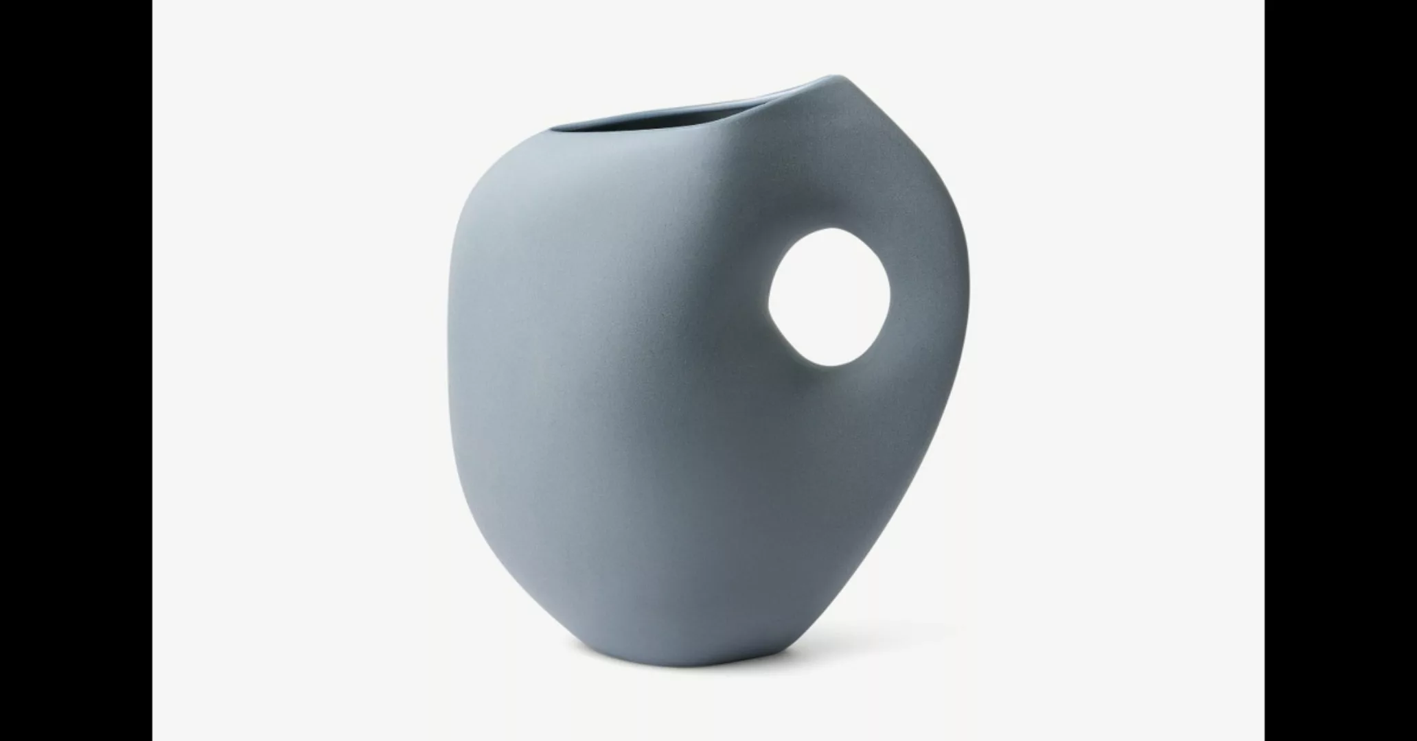 Schneid Studio Organic Vase, Zartblau - MADE.com günstig online kaufen