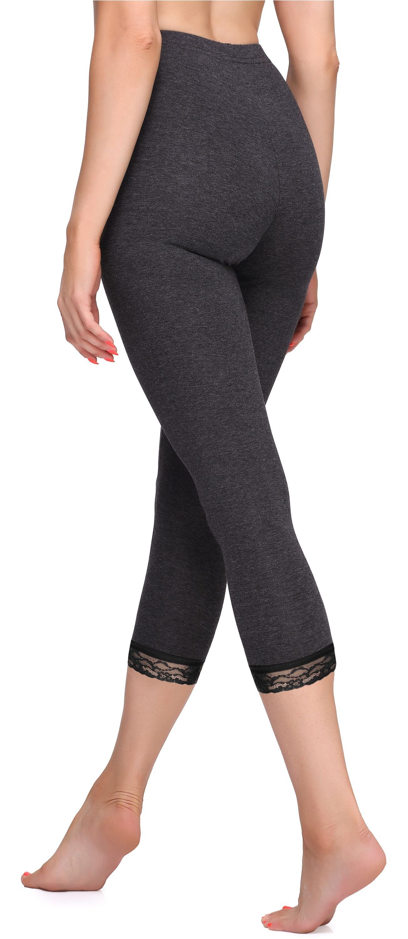 Merry Style Leggings Damen 3/4 Capri günstig online kaufen