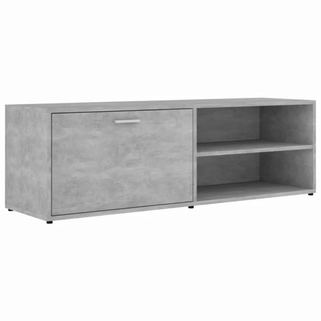 VidaXL TV-Schrank Betongrau 120x34x37 cm Holzwerkstoff  Modell 1 günstig online kaufen