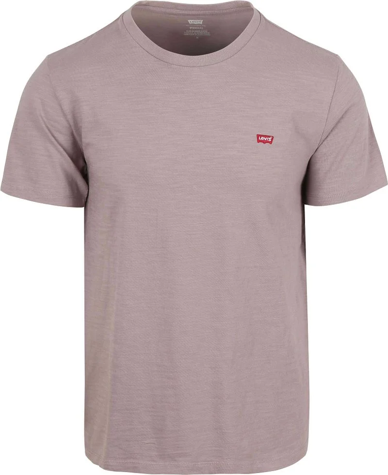 Levi's T-shirt Original Slub Purple - Größe XL günstig online kaufen