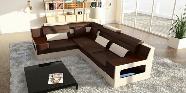 JVmoebel Ecksofa Wohnlandschaft Sofa USB Polster Ecke Ecksofa Garnitur Mass günstig online kaufen