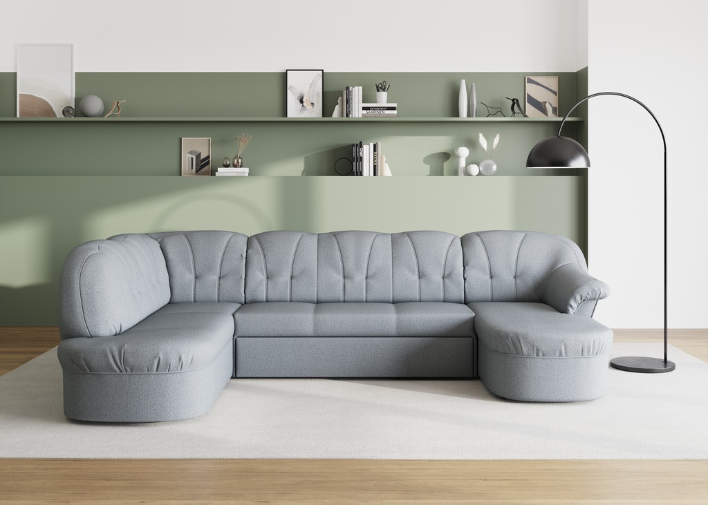 DOMO collection Wohnlandschaft "Pegnitz, zeitlos und modern, mit attraktive günstig online kaufen
