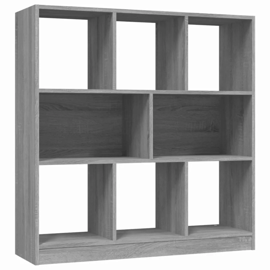 Vidaxl Bücherregal Grau Sonoma 97,5x29,5x100 Cm Holzwerkstoff günstig online kaufen