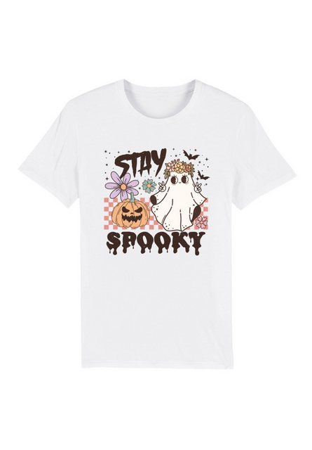 F4NT4STIC T-Shirt Retro Halloween Stay Spooky rainbow Premium Qualität, Hal günstig online kaufen