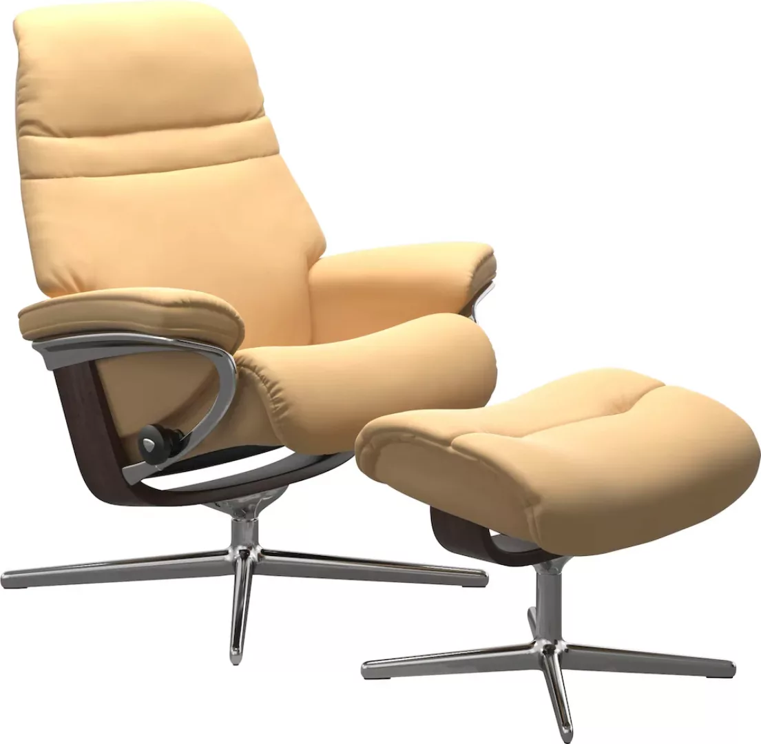 Stressless Relaxsessel "Sunrise", mit Cross Base, Größe S, M & L, Holzakzen günstig online kaufen