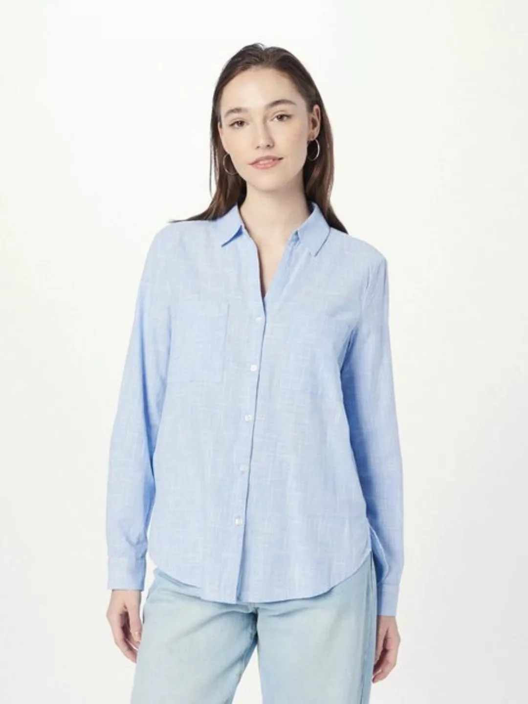 TOM TAILOR Langarmbluse Bluse mit Brusttaschen günstig online kaufen