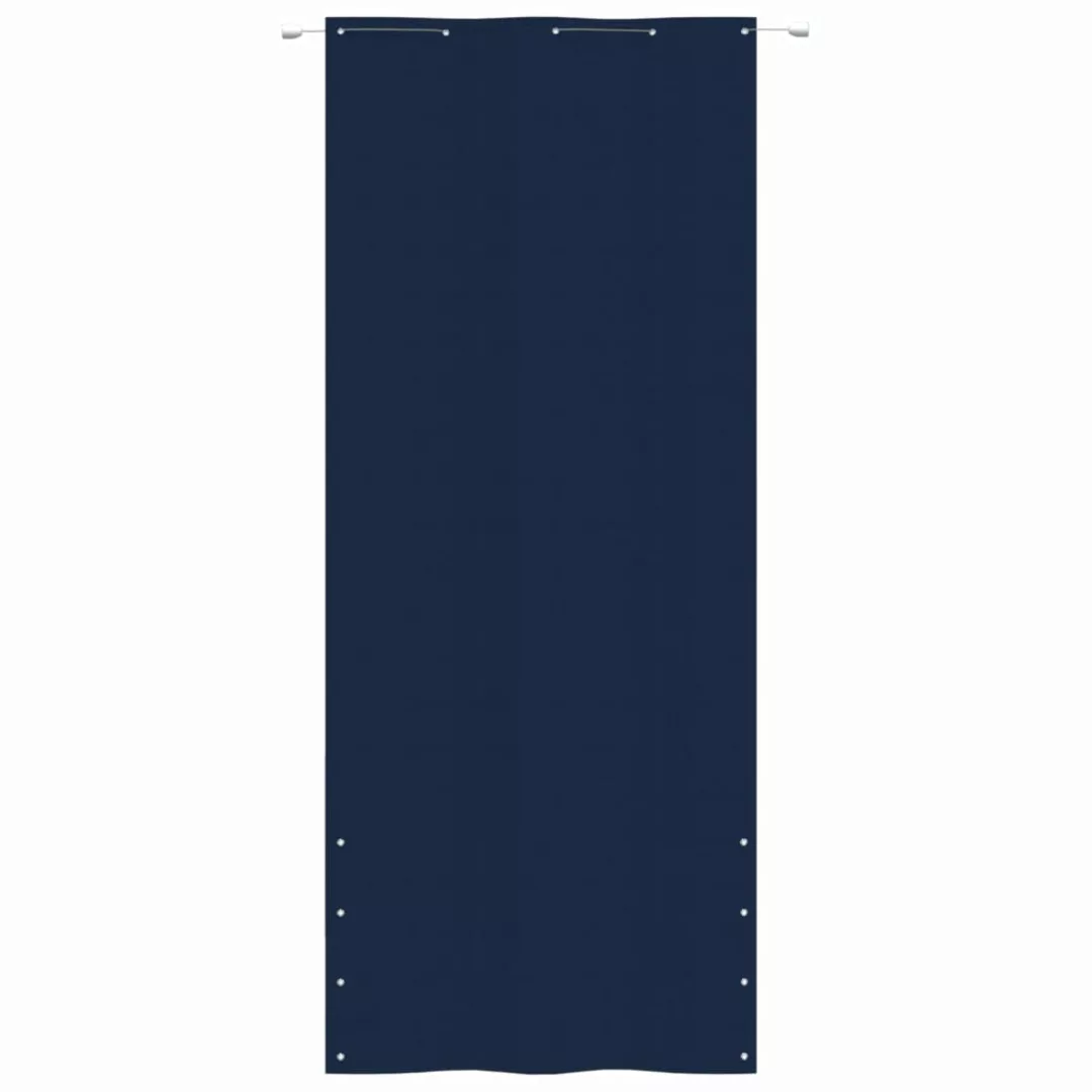 Vidaxl Balkon-sichtschutz Blau 100x240 Cm Oxford-gewebe günstig online kaufen