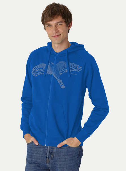 Bio Herren-zip-hoodie Sperber günstig online kaufen