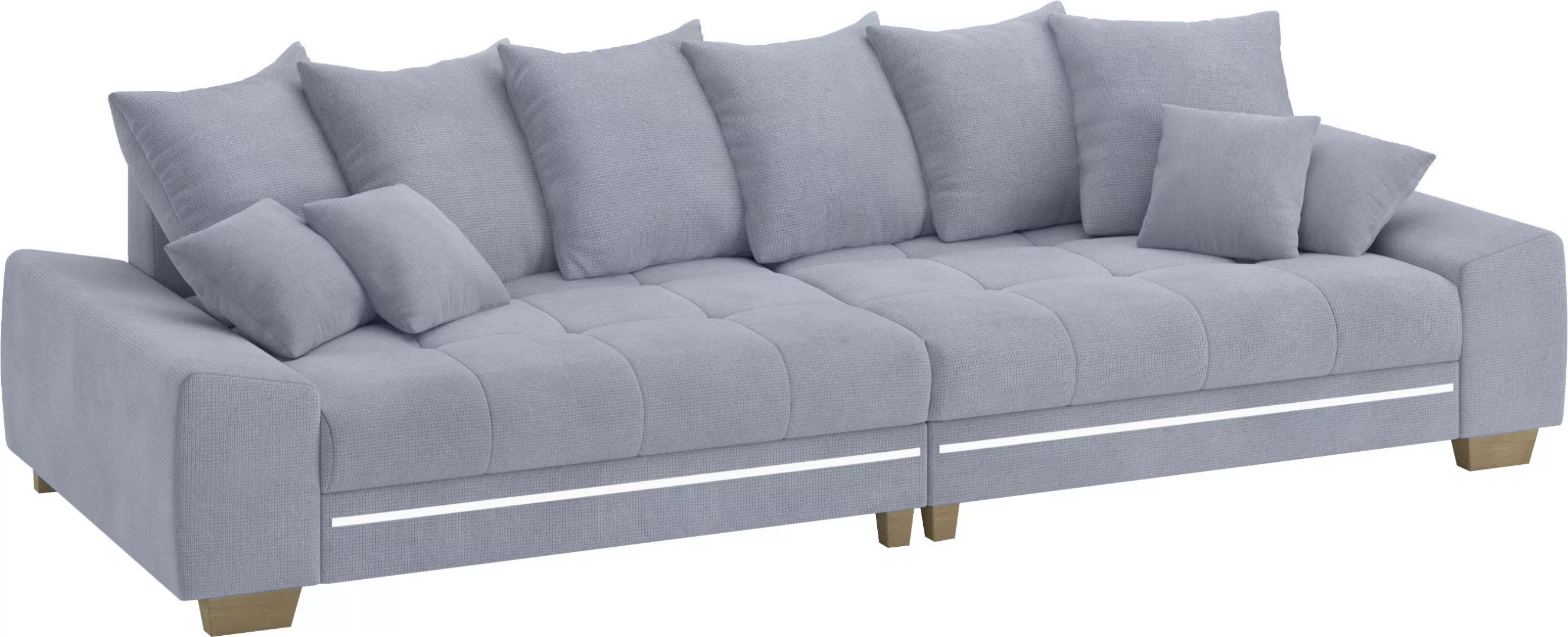 Mr. Couch Big-Sofa "Nikita II", mit RGB-LED Beleuchtung, wahlweise mit Kalt günstig online kaufen