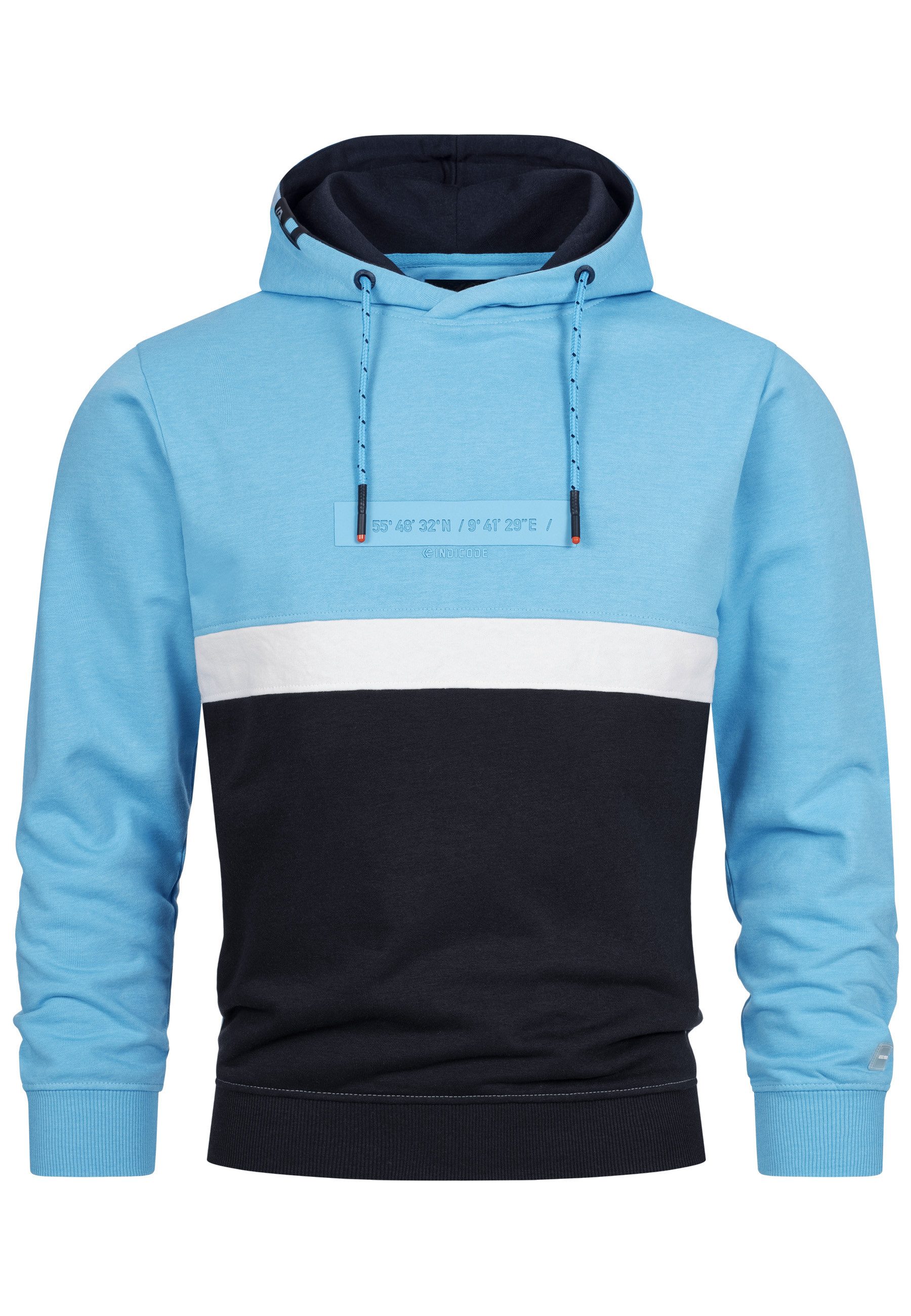 Indicode Kapuzenpullover INMagnus Stylischer Kapuzenpullover mit günstig online kaufen