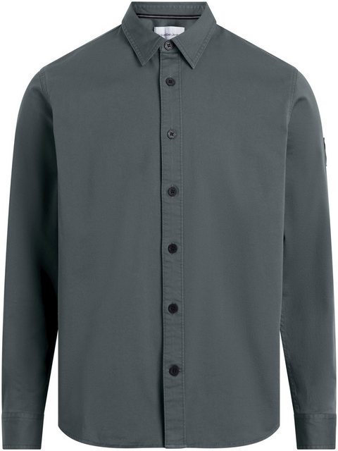 Calvin Klein Jeans Langarmhemd MONOLOGO BADGE RELAXED SHIRT günstig online kaufen