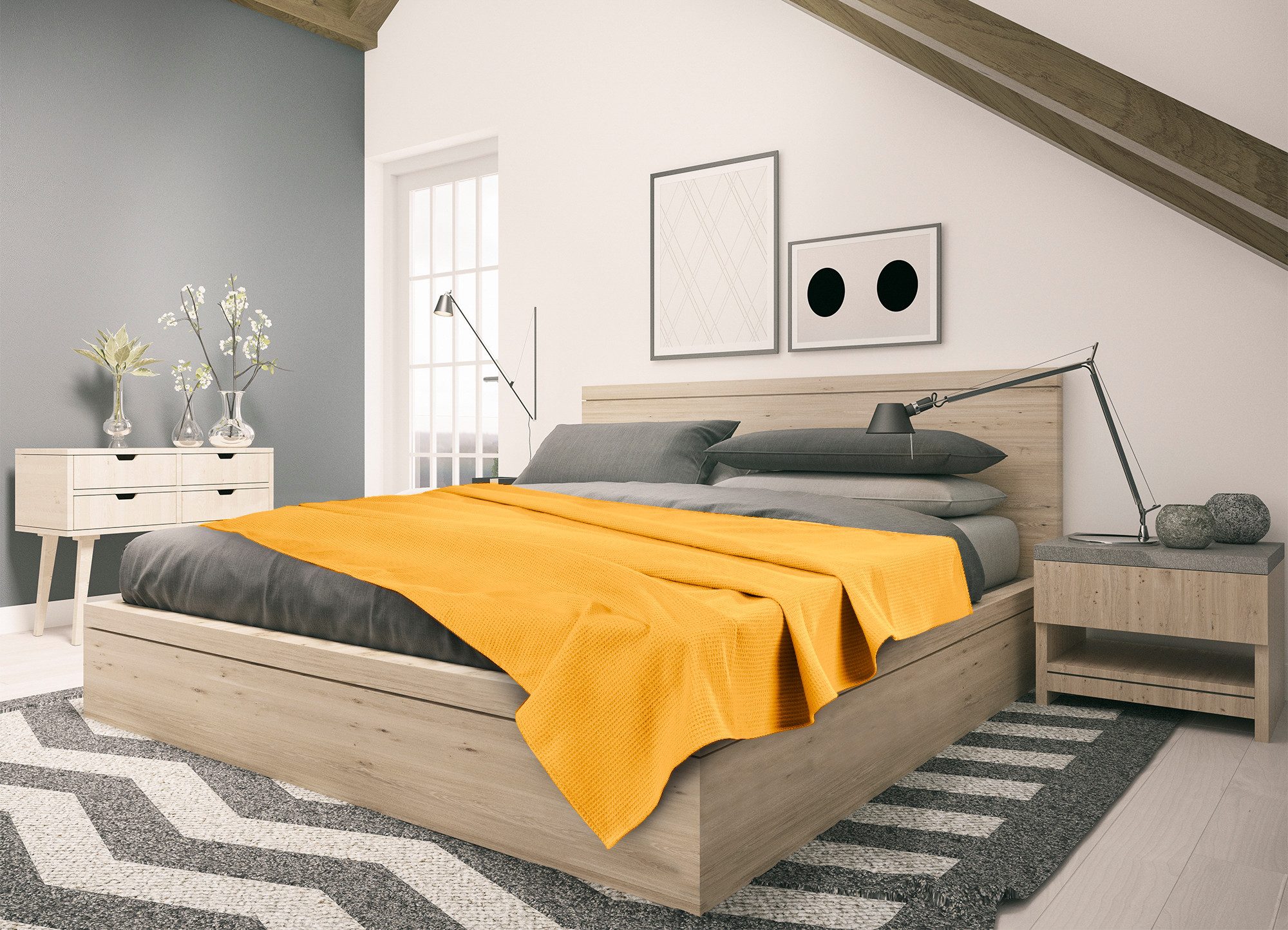 Wohndecke Kuscheldecke, Waffeldecke, Sofadecke, sleepling, Ökotex günstig online kaufen