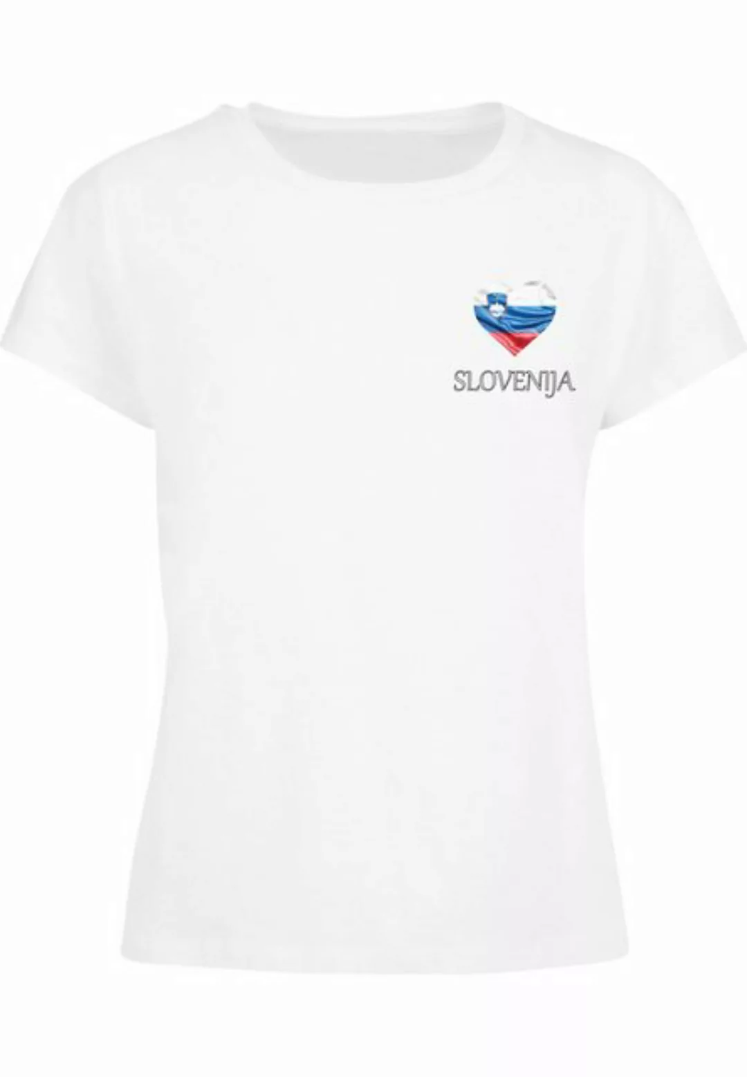 Merchcode T-Shirt Merchcode Ladies Merchcode Football - Slovenia T-shirt (1 günstig online kaufen