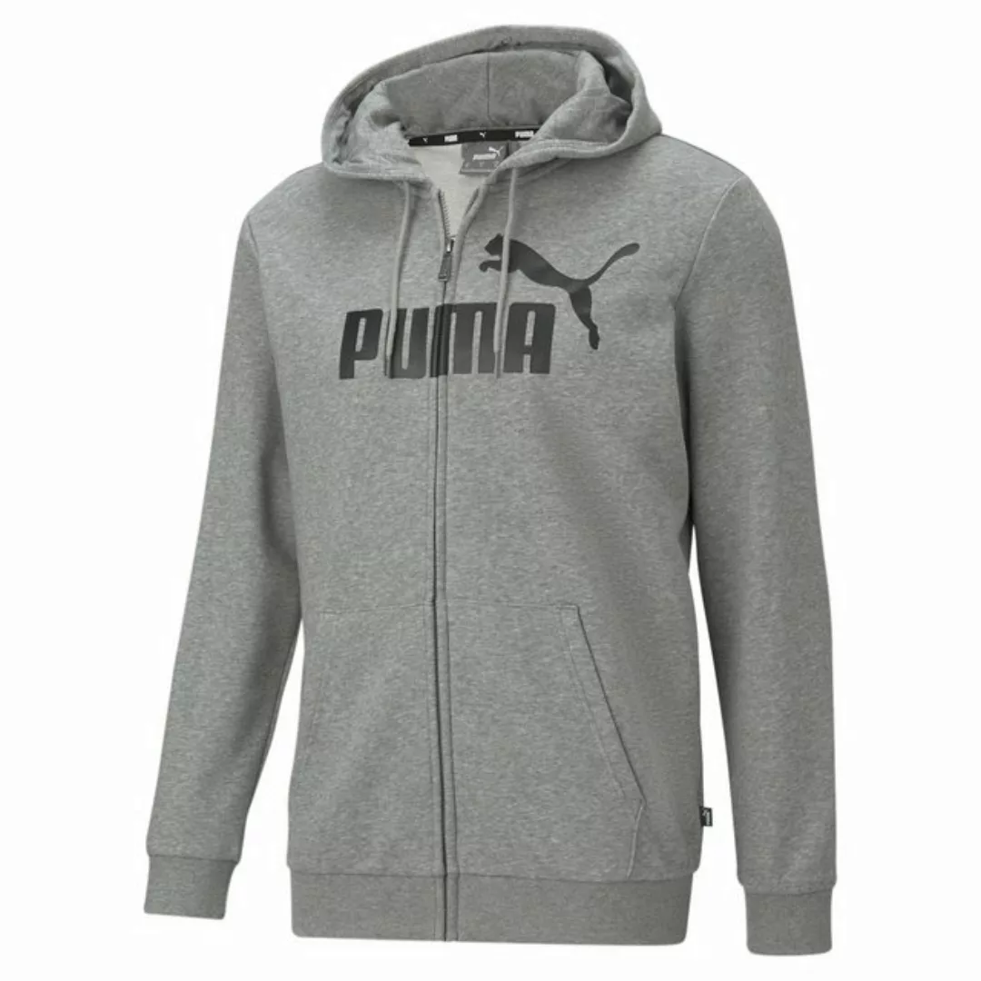 PUMA Sweatjacke Essentials Big Logo Hoodie mit Reißverschluss Herren günstig online kaufen