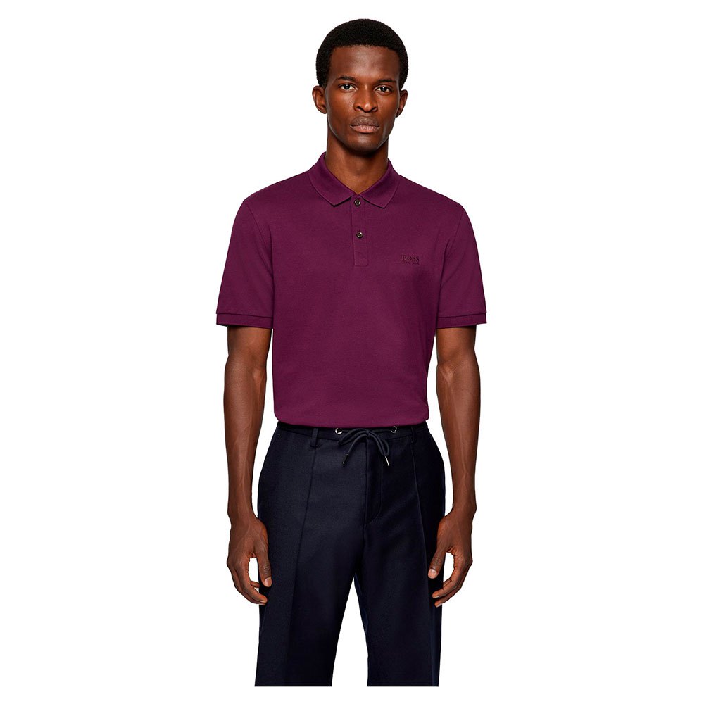 Boss Pallas Kurzarm-polo L Medium Purple günstig online kaufen