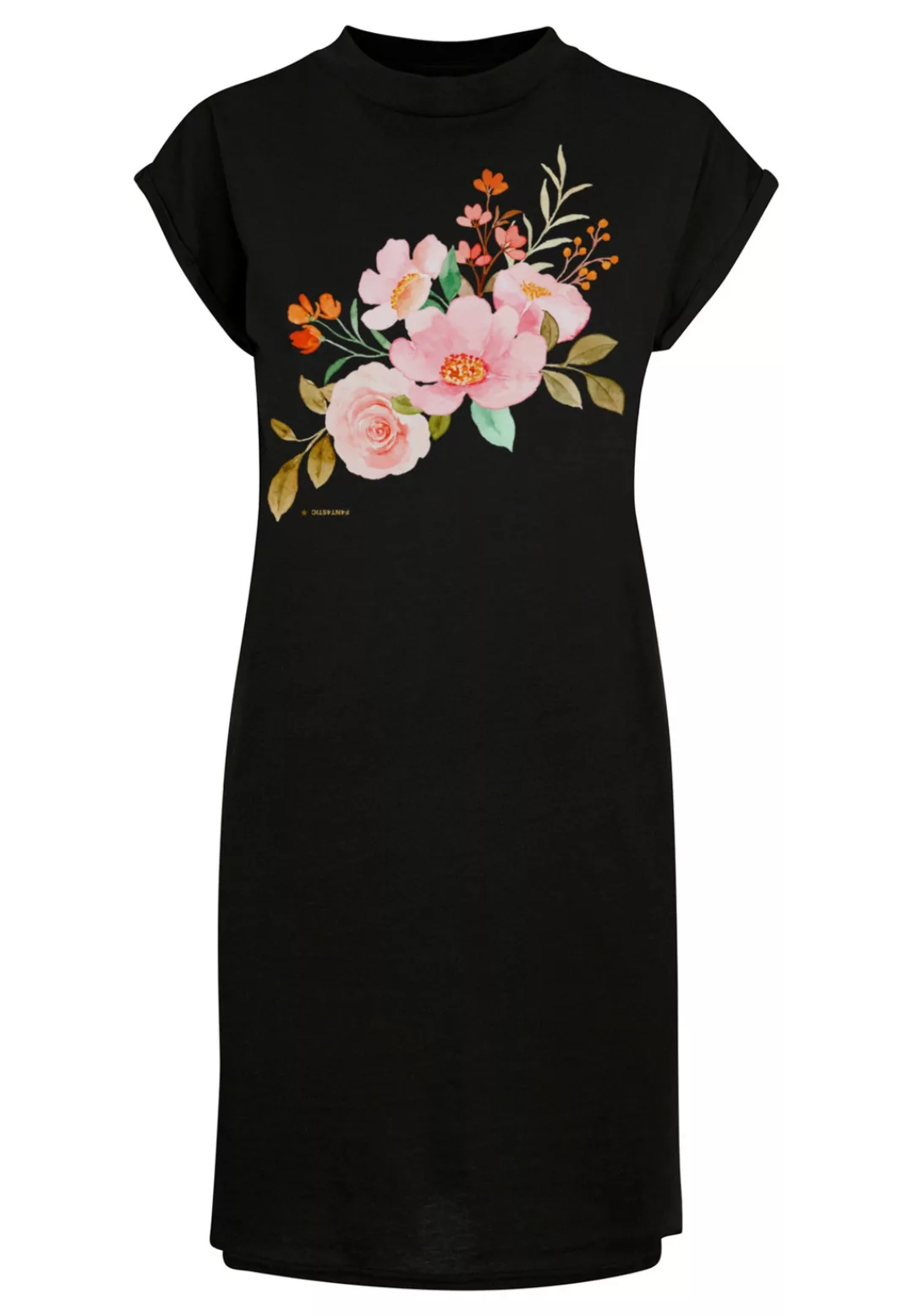 F4NT4STIC Shirtkleid "Blumen", Print günstig online kaufen