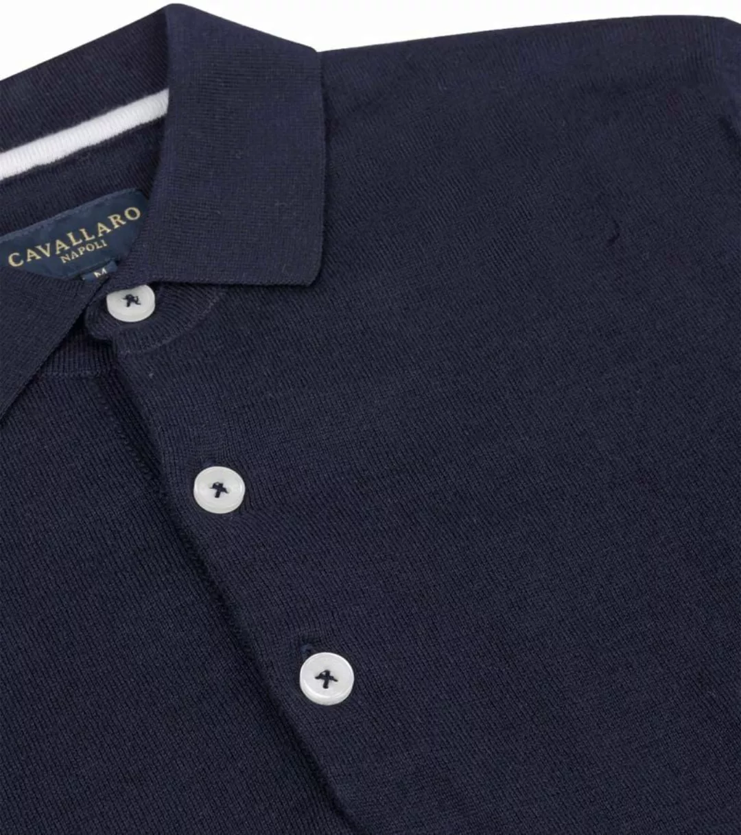 Cavallaro Sorrentino Poloshirt Navy - Größe XXL günstig online kaufen