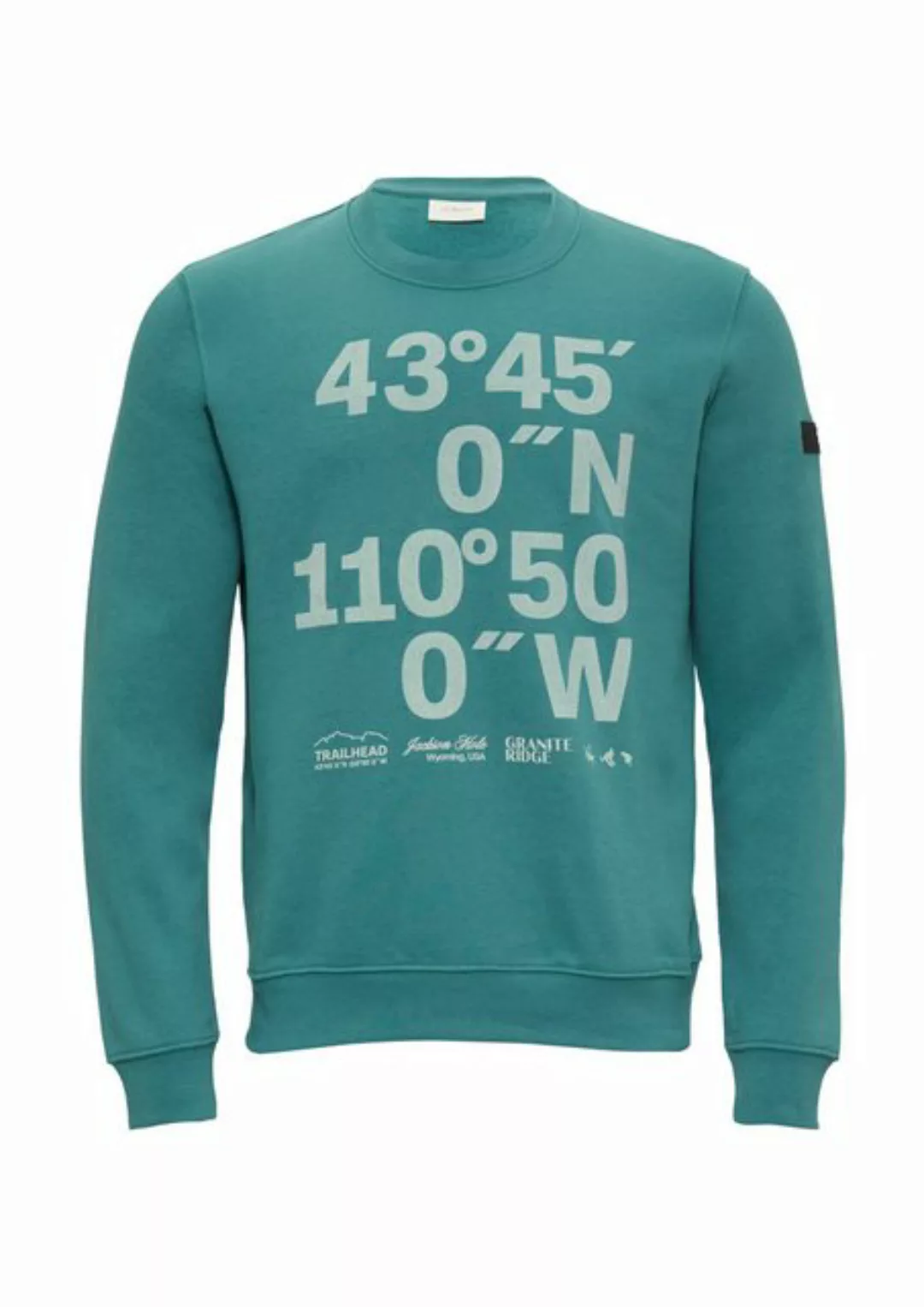 s.Oliver Sweatshirt mit Frontprint günstig online kaufen