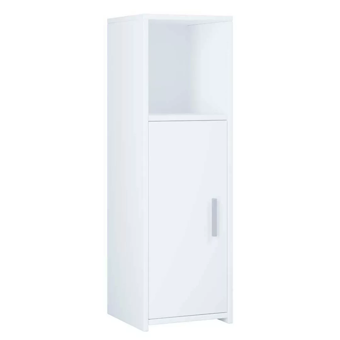 Weißes Badezimmermöbel Set in modernem Design 180 cm hoch (vierteilig) günstig online kaufen