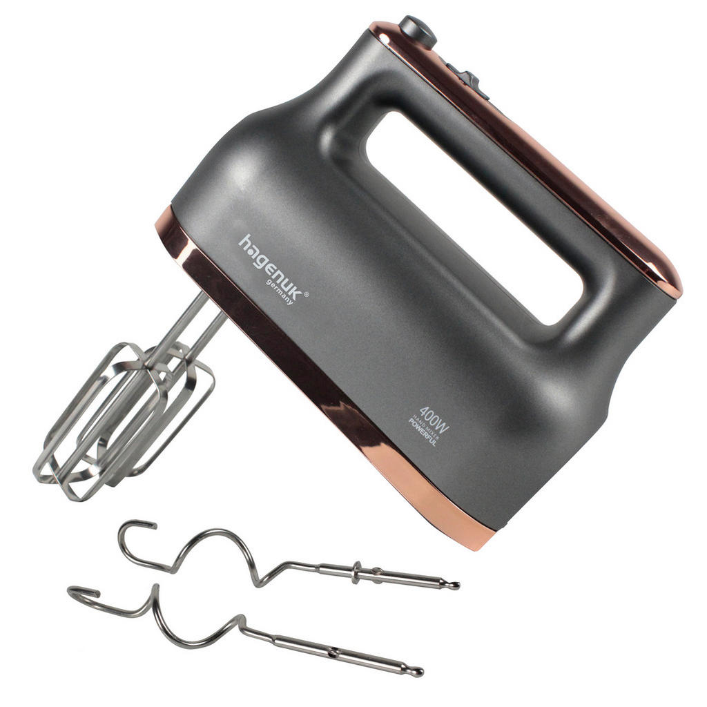 Hagenuk Handmixer HM-400.2 schwarz roségold Kunststoff B/H/T: ca. 28x20x10 günstig online kaufen