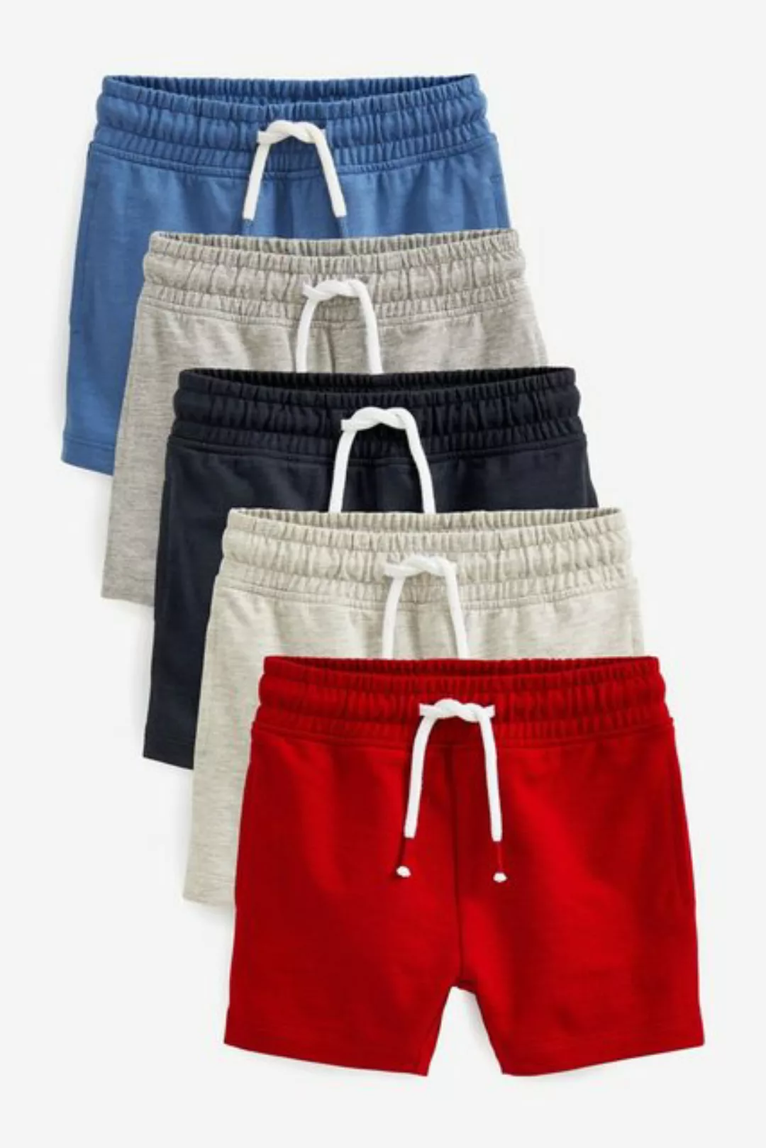 Next Sweatshorts 5er-Pack Jersey-Shorts (5-tlg) günstig online kaufen